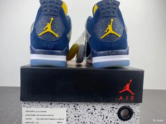 Reps TBK Retro Air 4 Michigan Jordan AJ4-1036660 (PE) 0510